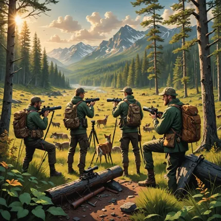 Видео природа: охота обучение — ключ к мастерству в промысловой дикой охоте